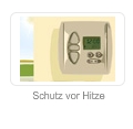 Hitzeschutz mit Sonnenschutz