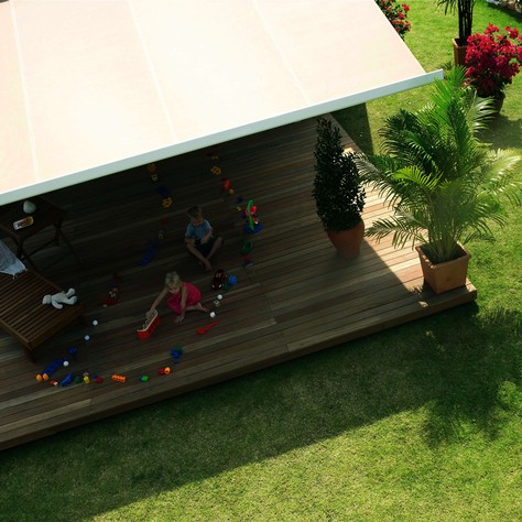 Markise in der Sonne