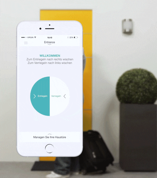 Somfy® Smarter Zugang - Ihr Smartphone ist der Schlüssel Somfy® Smarter Zugang - Ihr Smartphone ist der Schlüssel